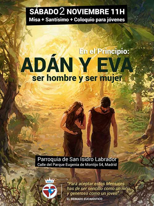 Adán y Eva. Ser hombre y ser mujer